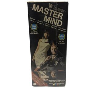 New Vintage 1972 Invicta Master Mind Game Special Version for Blind Color Blind